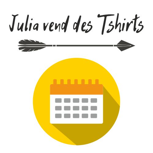 Julia vend des tshirts ? Question de délais